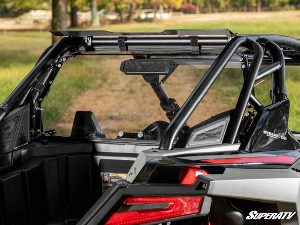 SuperATV Polaris RZR Turbo R Rear Vented Windshield  UTVS0075385