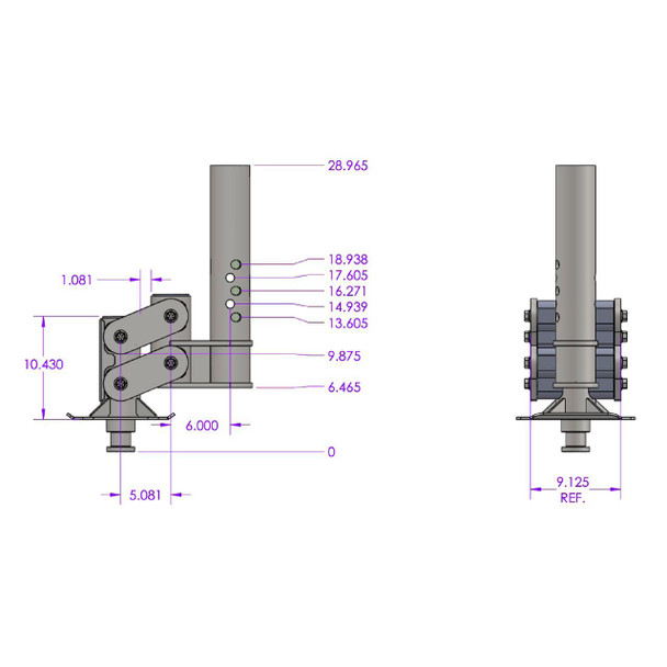 Gen-Y Hitch Pegasus Torsion Flex Gooseneck Coupler  UTVS0077010