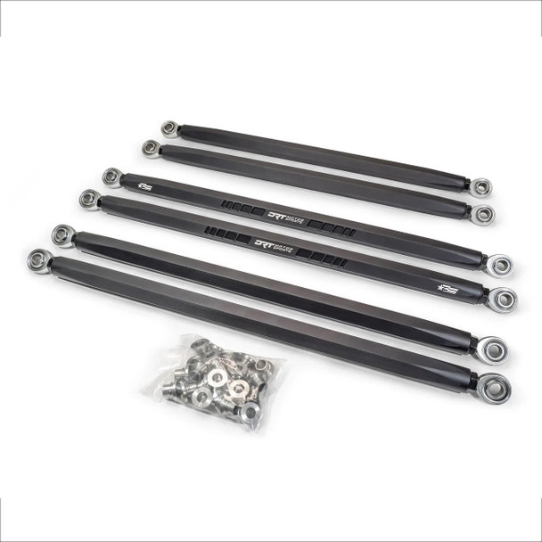 DRT Motorsports DRT Can-Am Maverick X3 72" Billet Aluminum Hex Bar Radius Rod Kit DRT Motorsports UTVS0078217 UTV Source