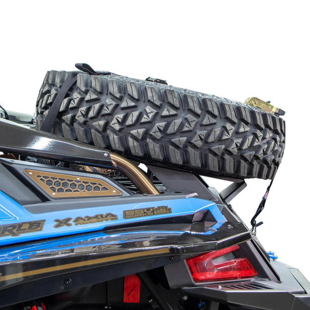 DRT Motorsports DRT Polaris RZR Pro R / Turbo R / Pro XP Oversize Tire Carrier Mount Accessory  UTVS0078219