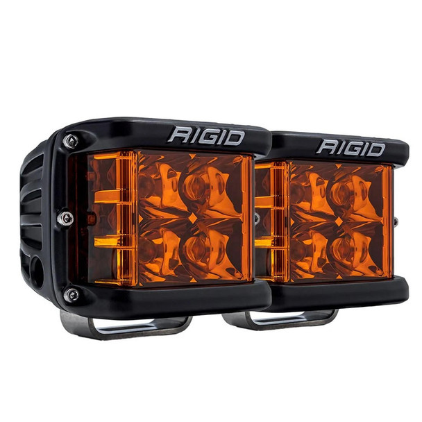 Rigid Industries D-SS Spot w/ Amber Pro Lens (Pair) Rigid Industries UTVS0078297 UTV Source