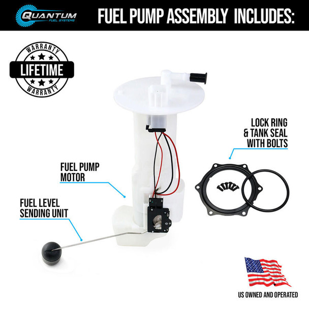 Quantum QFS Kawasaki OEM Replacement Fuel Pump Assembly  UTVS0078680