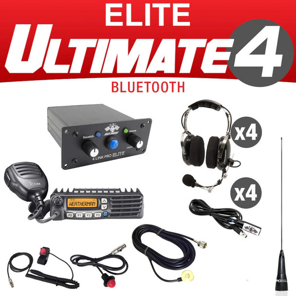 PCI Race Radios Elite Ultimate Package | Intercom, Radio and Headset Kit   UTVS0078725