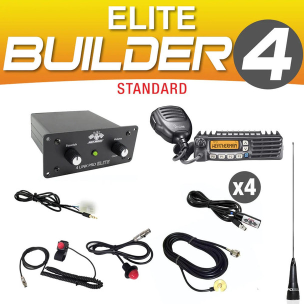 PCI Race Radios Elite Builder Package | Intercom and Radio Kit  UTVS0078743