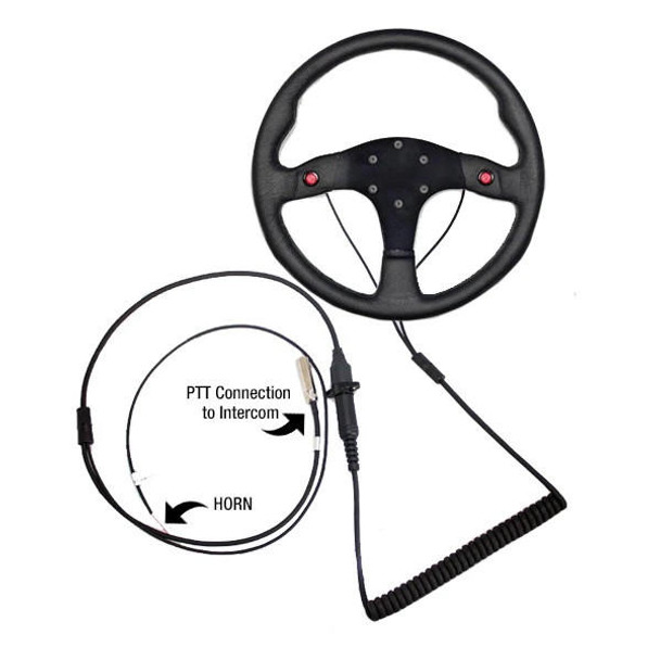 PCI Race Radios PTT Quick Disconnect Steering Wheel Two Wires  UTVS0078890
