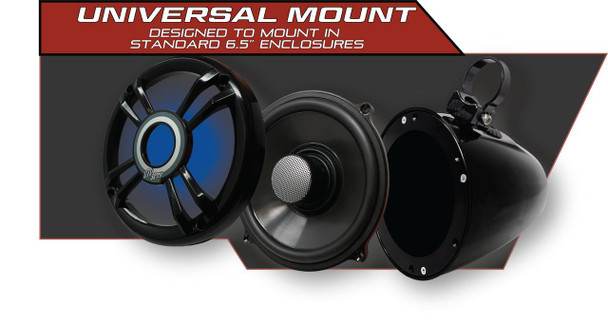 UTV Stereo Polaris RZR Pro R / Turbo R / Pro XP 6.5" Speakers (Pair)  UTVS0080964