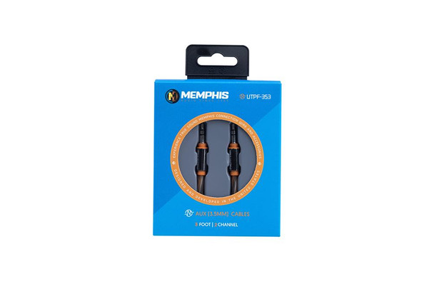 Memphis Audio 3.5mm to 3.5mm Interconnect (3 Ft.)  UTVS0081187