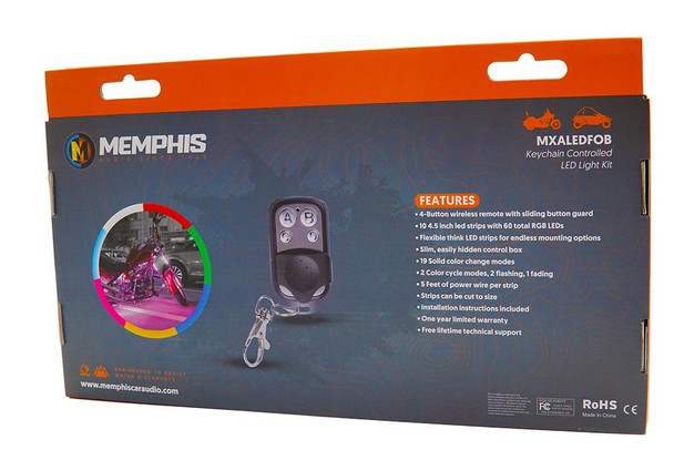 Memphis Audio MXA RF Remote Controlled LED System  UTVS0081213