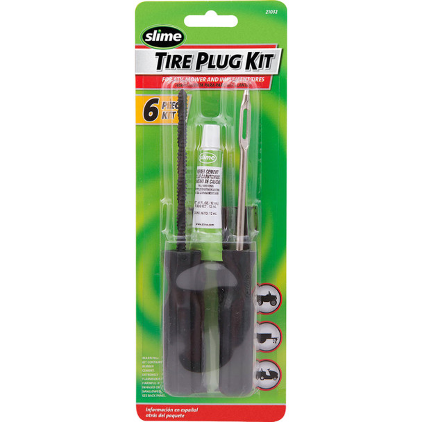 Slime Tire Repair Small Tire Plug Kit w/ Glue  UTVS0081745