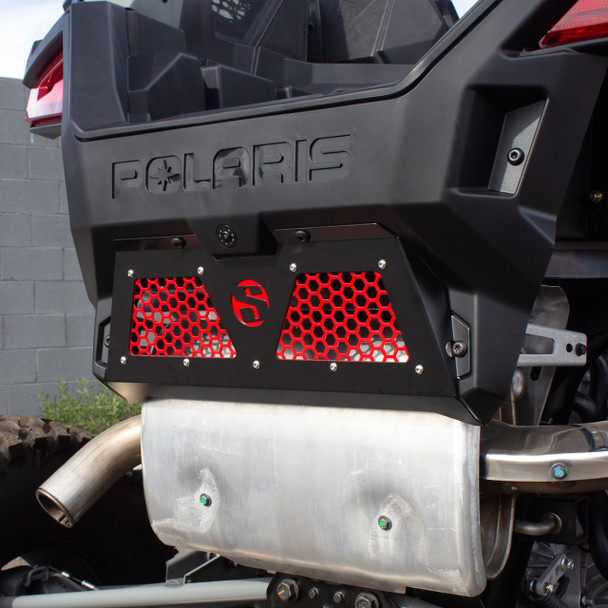 SDR Motorsports Polaris Turbo R/Pro XP Rear Exhaust Cover  UTVS0081910