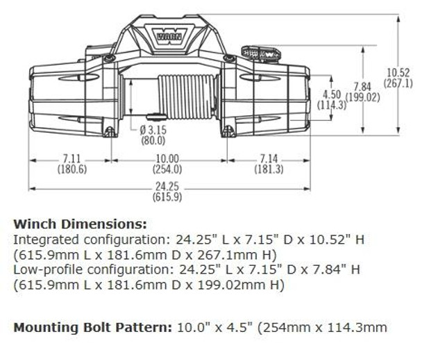 WARN Industries Zeon 12 Winch  UTVS0083977