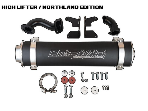 Bikeman Performance Polaris Ranger 1000 Big Mo Slip-On Exhaust  UTVS0083998