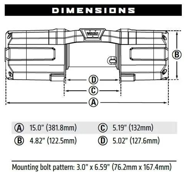 WARN Industries AXON 45-S Powersports Winch  UTVS0084037