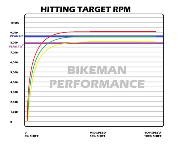 Bikeman Performance Polaris RZR XP Turbo Stage 2 Snypr Clutch Kit  UTVS0084223