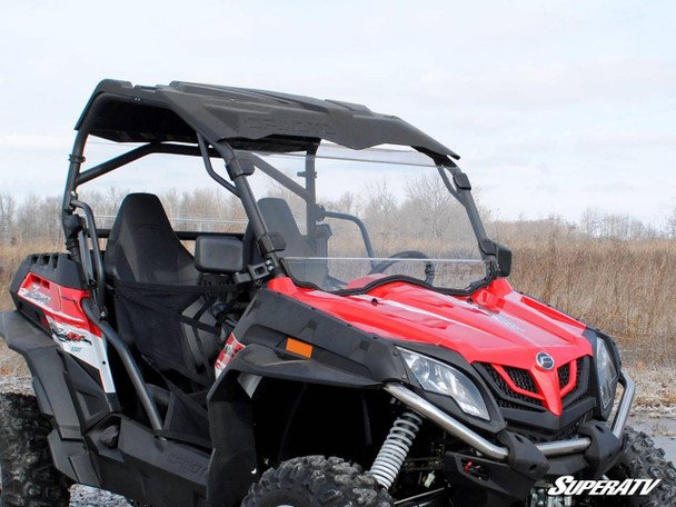 SuperATV CFMoto ZForce 800 Scratch Resistant Full Windshield  UTVS0084382