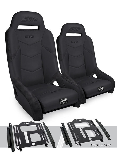 PRP Polaris RZR 570 / 800 / 900 GT3 Suspension Seat Kit (Pair)  UTVS0084668