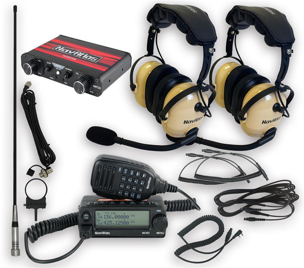 NavAtlas NNT20 2 Person Intercom and Radio Bundle (Over the head Headset)  UTVS0084806