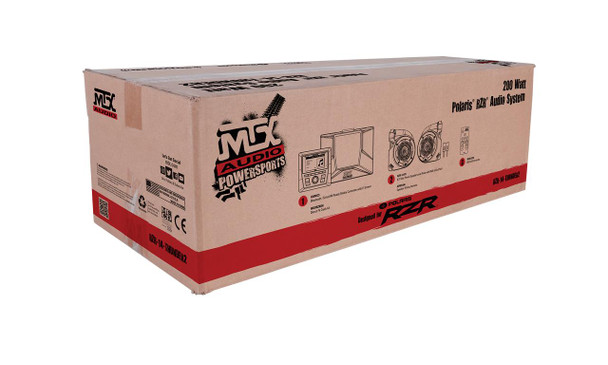 MTX Audio Polaris RZR 2-Speaker Audio System (Non-RideCommand)  UTVS0085326