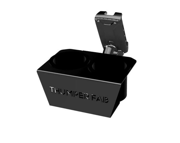 Thumper Fab Can-Am Commander Wireless Phone Charger w/ Integrated Cup Holder Dash Mount  UTVS0086202