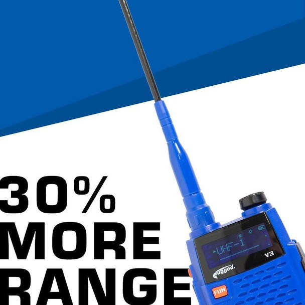 Rugged Radios Dual Band Ducky Antenna for Rugged V3 / RH5R Handheld Radios  UTVS0086869