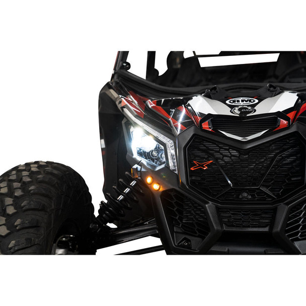 Tusk Can-Am Maverick X3 / Commander Plug & Play UTV Signal & Horn Kit (Button Lights)  UTVS0087392