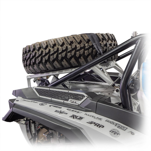 DRT Motorsports Polaris RZR XP 1000/4 Tire Carrier Adventure Rack  UTVS0090537