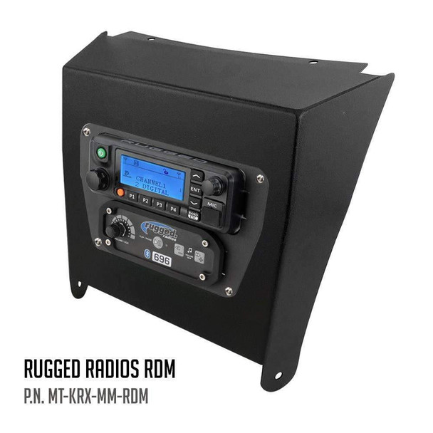 Rugged Radios Kawasaki KRX 1000 M1 / G1 / RM45 / RM60 / GMR45 Radio and Rugged Intercom Multi-Mount Kit  UTVS0092557