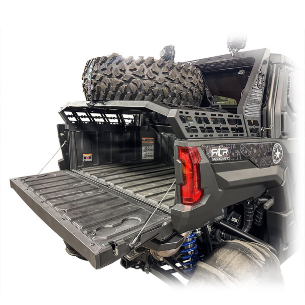 DRT Motorsports Polaris XPEDITION Chase Rack / Tire Carrier System  UTVS0093500