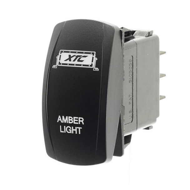 XTC Carling LED Rocker Switch (Amber Light Bar) XTC Power Products UTVS0003512 UTV Source