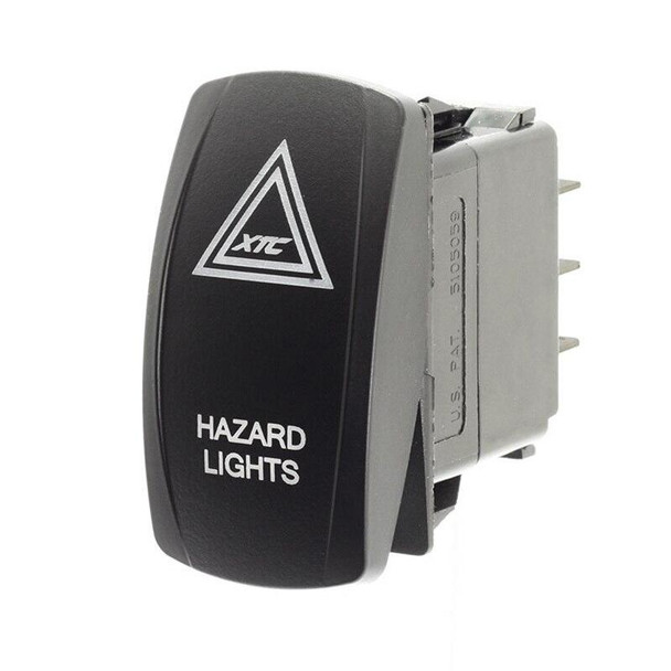 XTC Carling LED Rocker Switch (Hazard Lights) XTC Power Products UTVS0003578 UTV Source