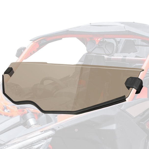 Kemimoto Can-Am Maverick X3 / X3 Max Tinted Front Half Windshield  UTVS0095034