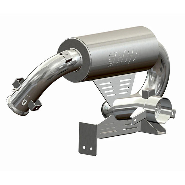 GGB Exhaust Can-Am Maverick R UTV Stainless (SPORT Muffler)  UTVS0095526