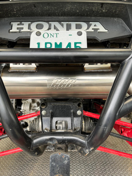 GGB Exhaust Honda Talon 1000 / 1000X / 1000R / 1000X-4 UTV Stainless (SPORT Muffler)  UTVS0095539