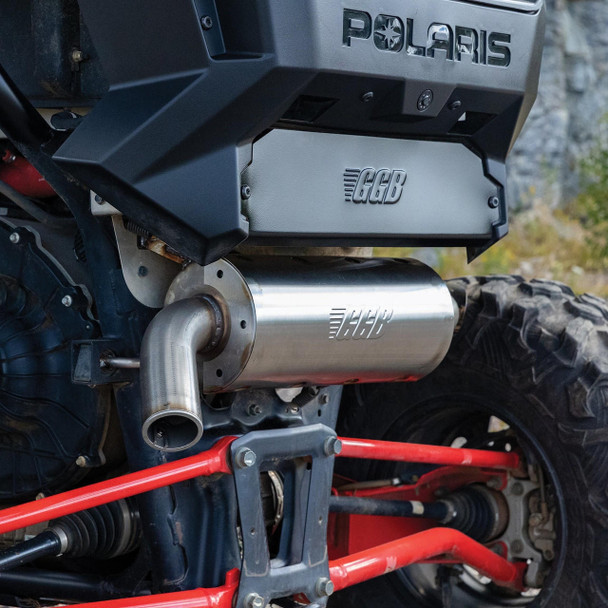 GGB Exhaust Polaris RZR Pro XP / PRO XP 4 UTV Stainless (SPORT Muffler)  UTVS0095567