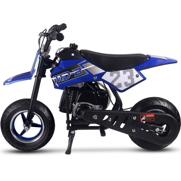 MotoTec USA Supermoto 50cc 2-Stroke Kids Gas Dirt Bike  UTVS0095614