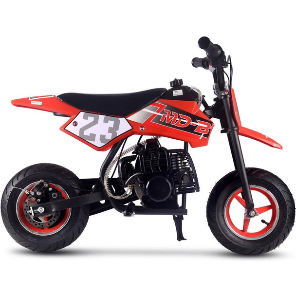 MotoTec USA Supermoto 50cc 2-Stroke Kids Gas Dirt Bike  UTVS0095614