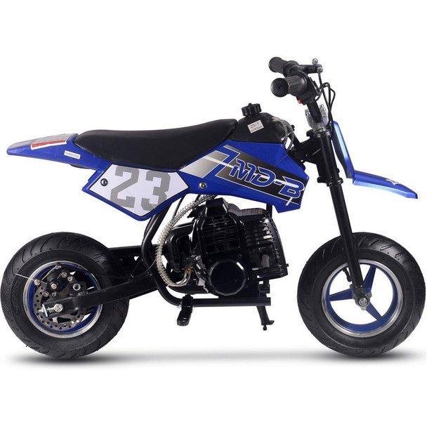 MotoTec USA Supermoto 50cc 2-Stroke Kids Gas Dirt Bike  UTVS0095614