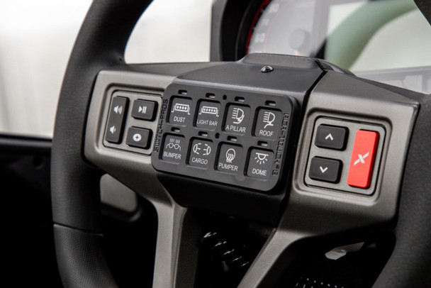 Switch Pros Polaris RZR Steering Wheel Mount w/ SP9100 Switch Panel Power System  UTVS0096186