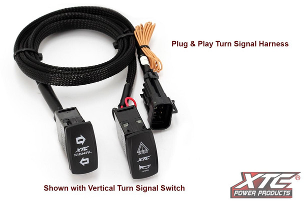 XTC Polaris RZR Pro XP Plug & Play ATS Self Cancel Turn Signal System w/ Horn (ATS-POL-M10)
