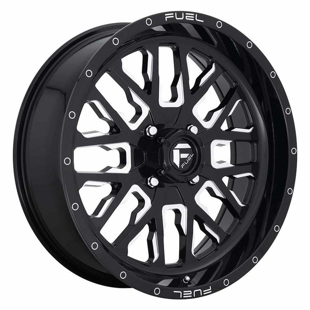 Fuel Off-Road Stroke UTV Wheel (Gloss Black Milled) Fuel Off-Road UTVS0008681 UTV Source