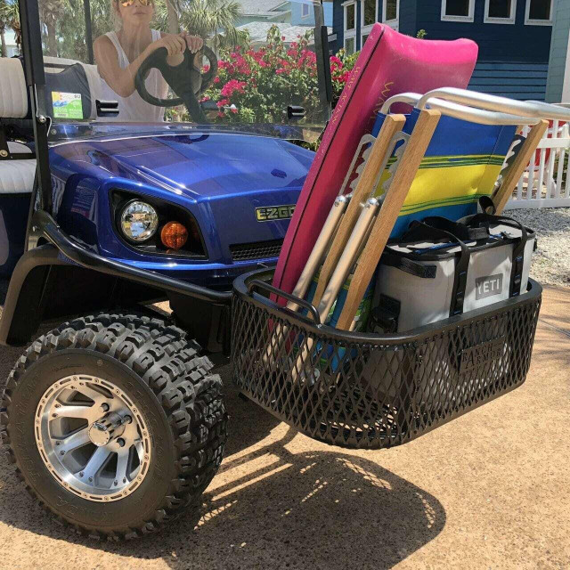Buy Ranch Armor EZ GO Golf Cart Aluminum Front Cargo & Storage Basket at UTV Source. Best Prices