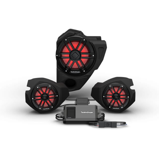 Rockford Fosgate Polaris RZR Audio Kit (PMX2) (Stage 3)