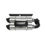 MBRP Powersports Polaris RZR XP 1000/RS1 Dual Slip-On Performance Series Exhaust AT-9522PT - UTV Source