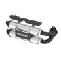 MBRP Powersports Polaris RZR XP 1000 Slip-On Dual Stack Performance Series Exhaust AT-9517PT - UTV Source