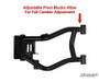 SuperATV RZR 4 800 A-Arms Rear 1.5 Offset High Clearance AA-P-RZRS-R-HC-02