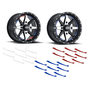 ITP Tires Cyclone UTV Wheel 15x7 4x110 Black 1522307727B