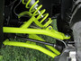 High Lifter 2017-21 Polaris General 1000 EPS/RZR S Front Forward Upper and Lower Control Arms Black MCFFA-GEN1-1-B