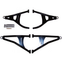 High Lifter 2015-16 Polaris RZR 900 Front Forward Upper and Lower Control Arms (60") (Black) MCFFA-RZR9-2-B - UTV Source