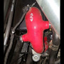 EVO Powersports 2016-2019 Polaris RZR XP Turbo V-Flow Intake Boot Red 203FP0011