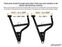 SuperATV Polaris RZR Trail S/900 Conversion Kit â€” 1.5 Offset LTK-P-RZR900-5-1.5-HC-001-K1-R2-02#AA